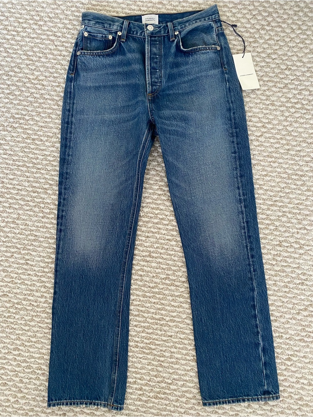 Citizens of Humanity Blaine High Rise Straight Leg Jeans